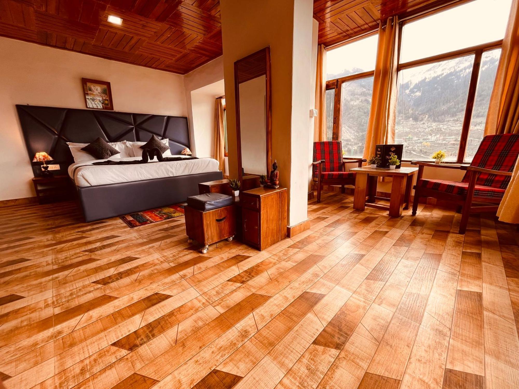 Himalayan River Mountain View 2 Bedrooms Cottage, Manali 외부 사진