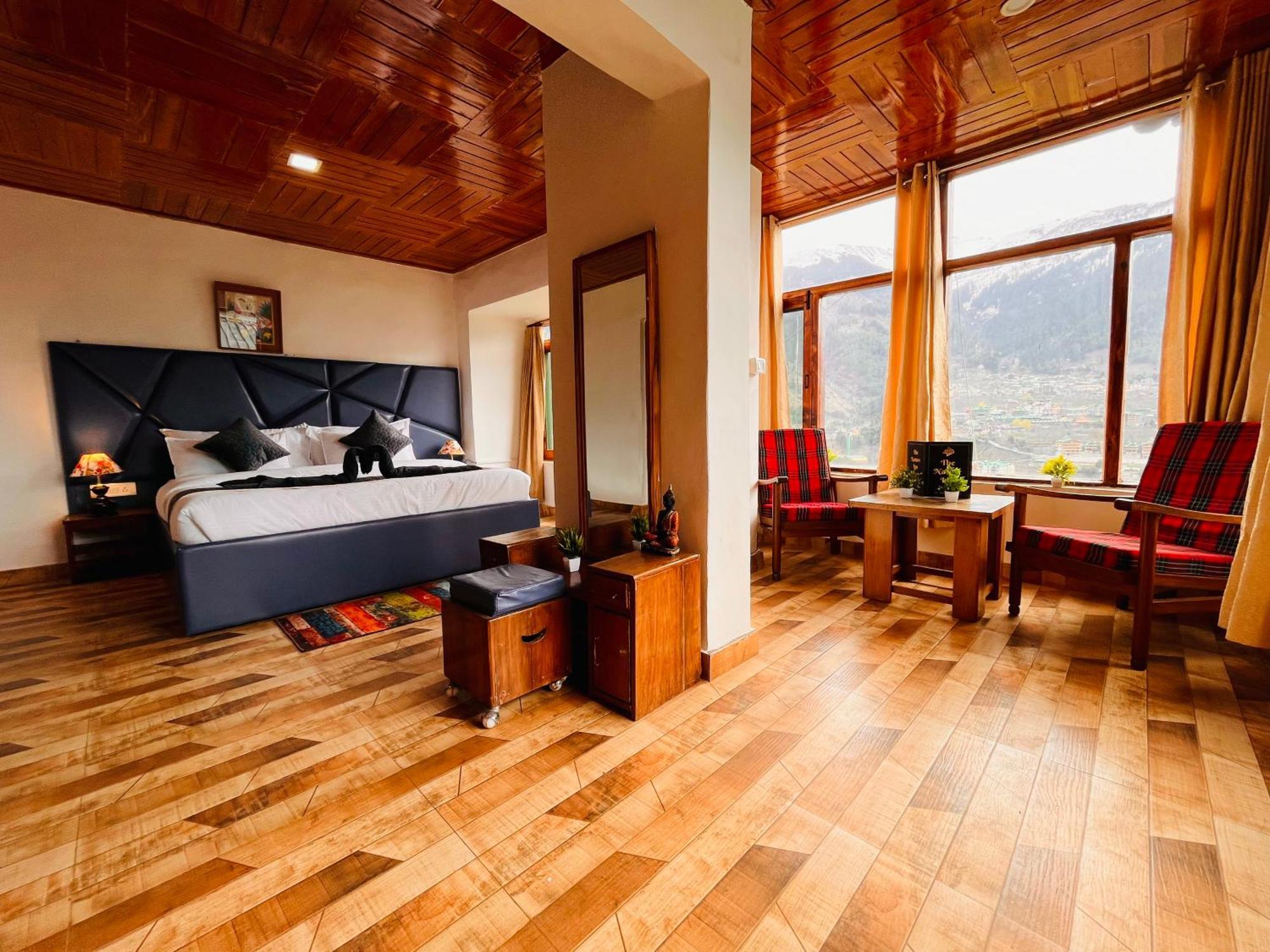 Himalayan River Mountain View 2 Bedrooms Cottage, Manali 외부 사진