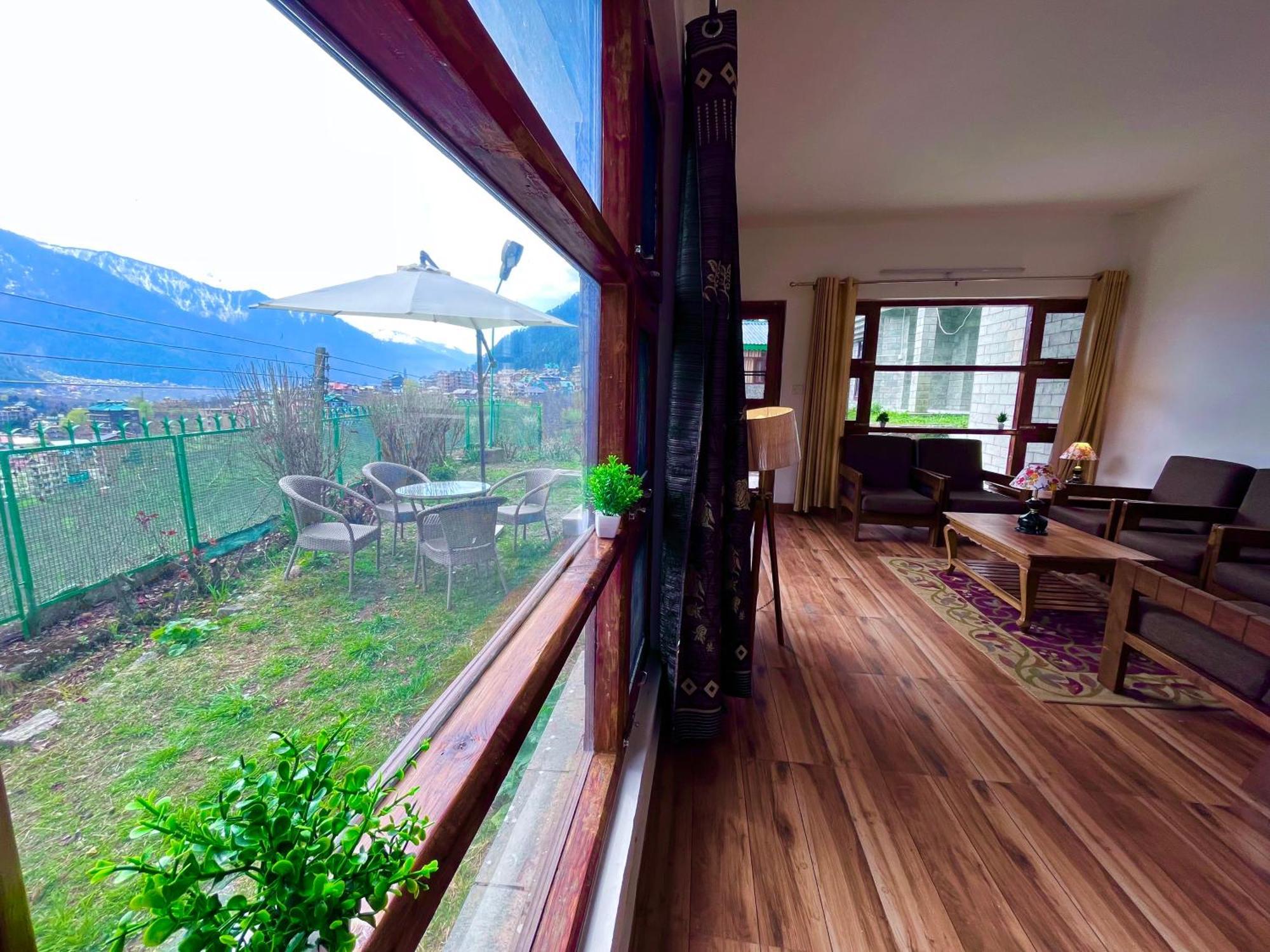 Himalayan River Mountain View 2 Bedrooms Cottage, Manali 외부 사진