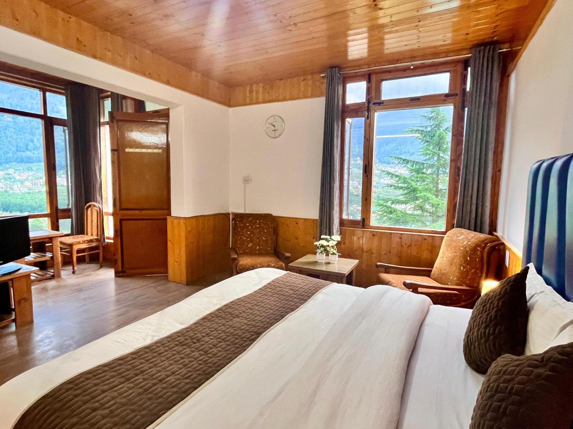 Himalayan River Mountain View 2 Bedrooms Cottage, Manali 외부 사진